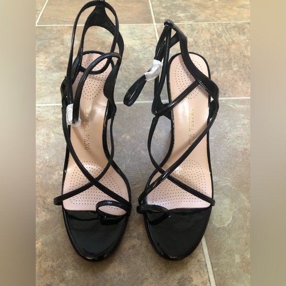 AZALEA WANG BETWEEN YOU AND I STILETTO SANDALS SIZE: 8.5 - Picture 3 of 9